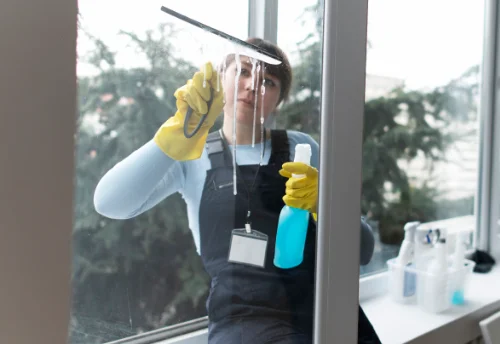 Nettoyage de vitres intérieures et extérieures à Bû